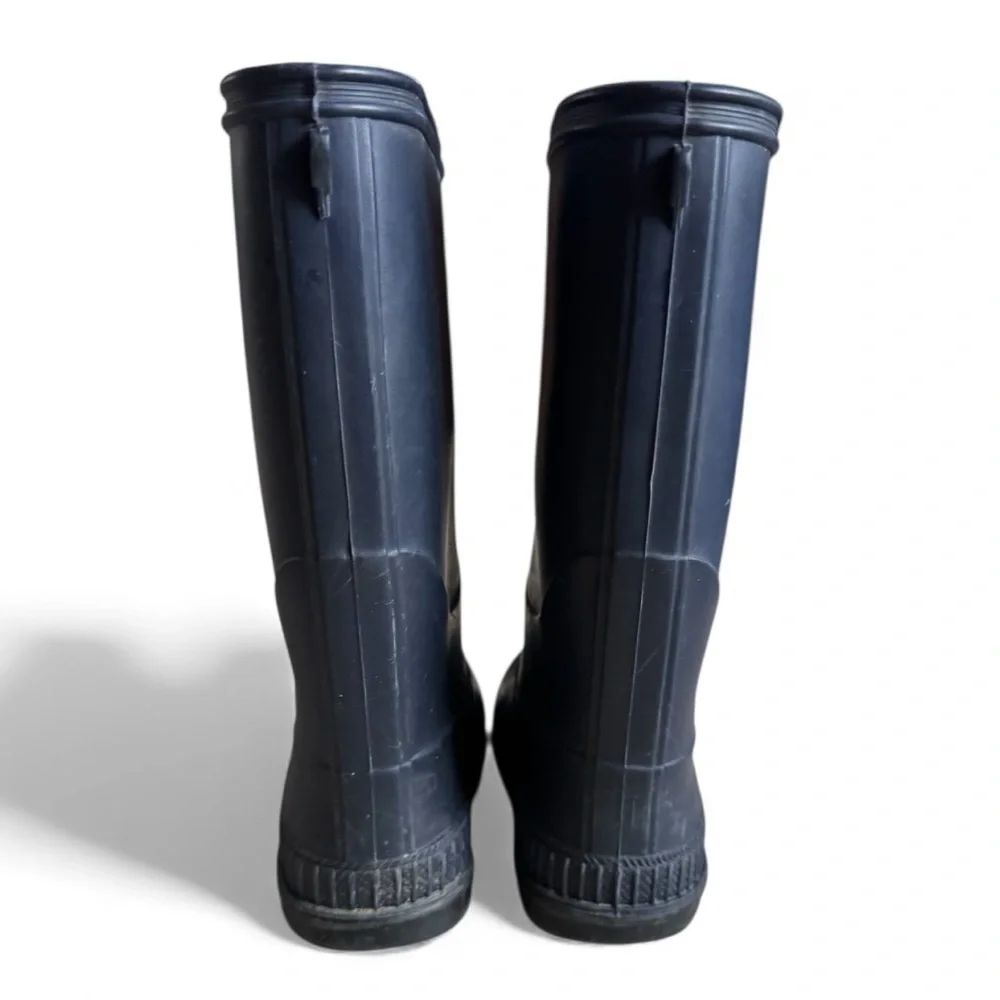 Kamik Waterproof Rubber Rain Boots Outdoor Winter School Navy Blue Kids Size 13